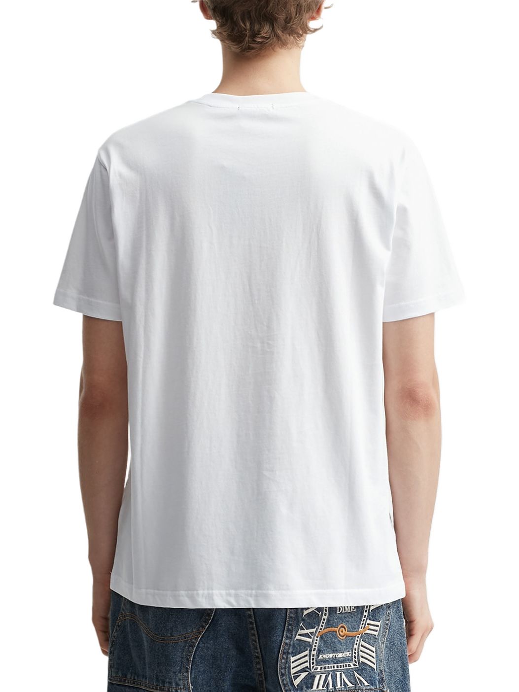 Imagem de: Camiseta Dime Cursive Cloud Branca