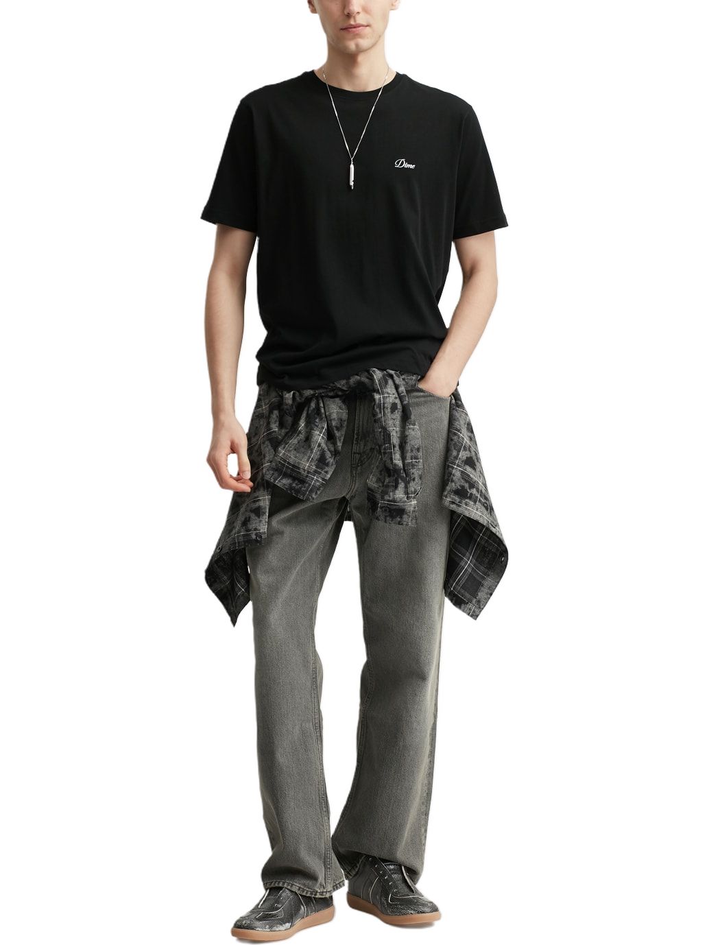 Imagem de: Camiseta Dime Cursive Small Logo Preta