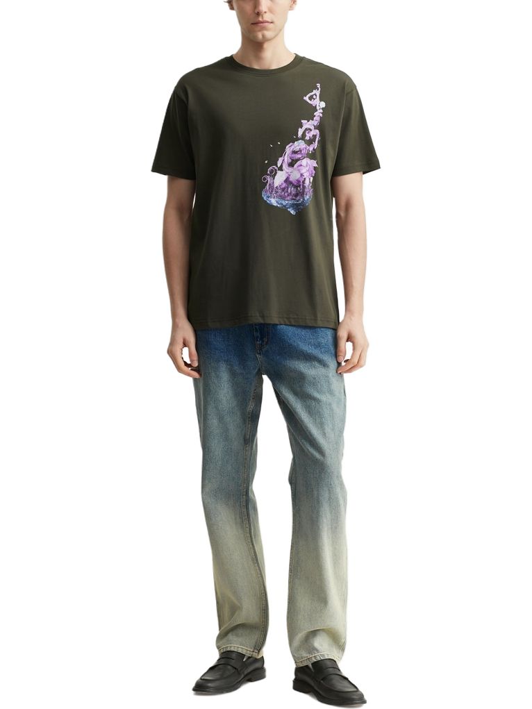 Imagem de: Camiseta Dime Organic Preto Vintage