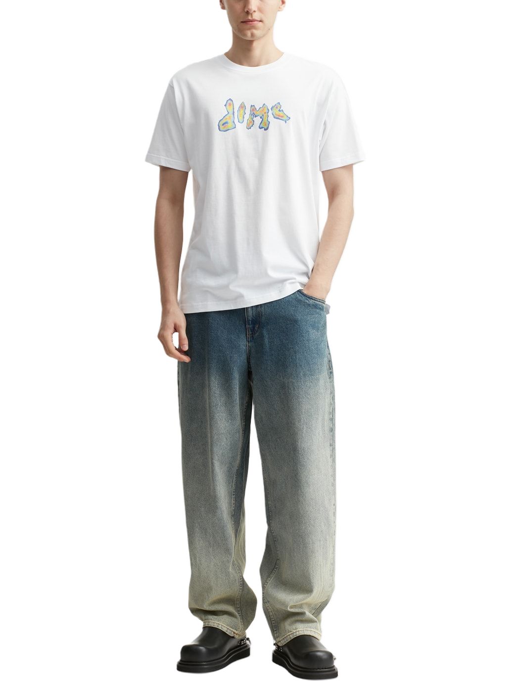 Imagem de: Camiseta Dime Topo Branca