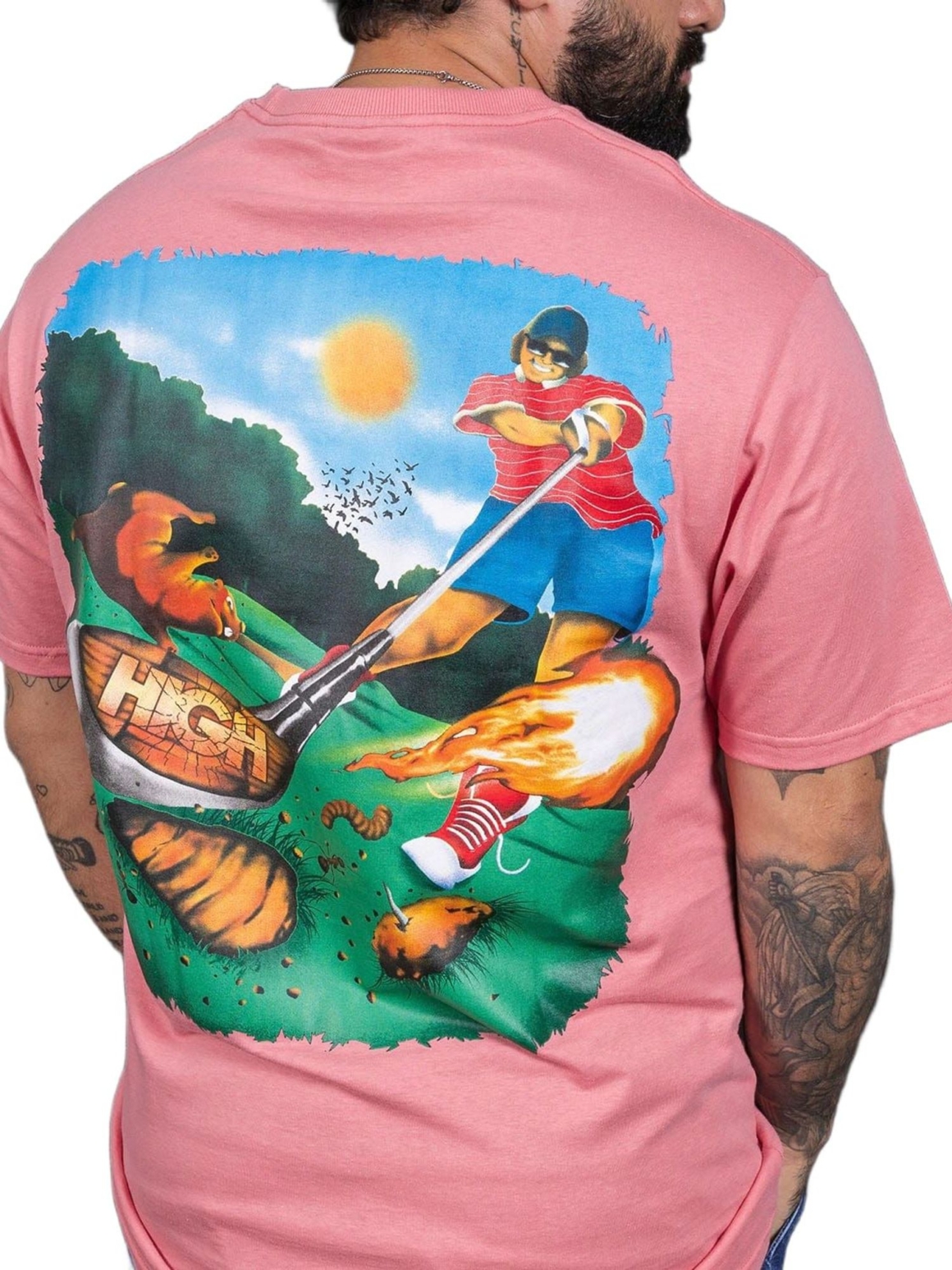 Imagem de: Camiseta High Company Golf Rosa