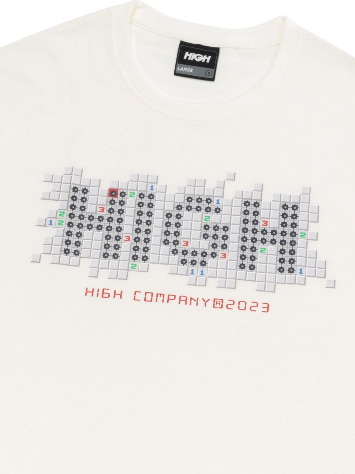 Imagem de: Camiseta High Company Minesweeper Branca