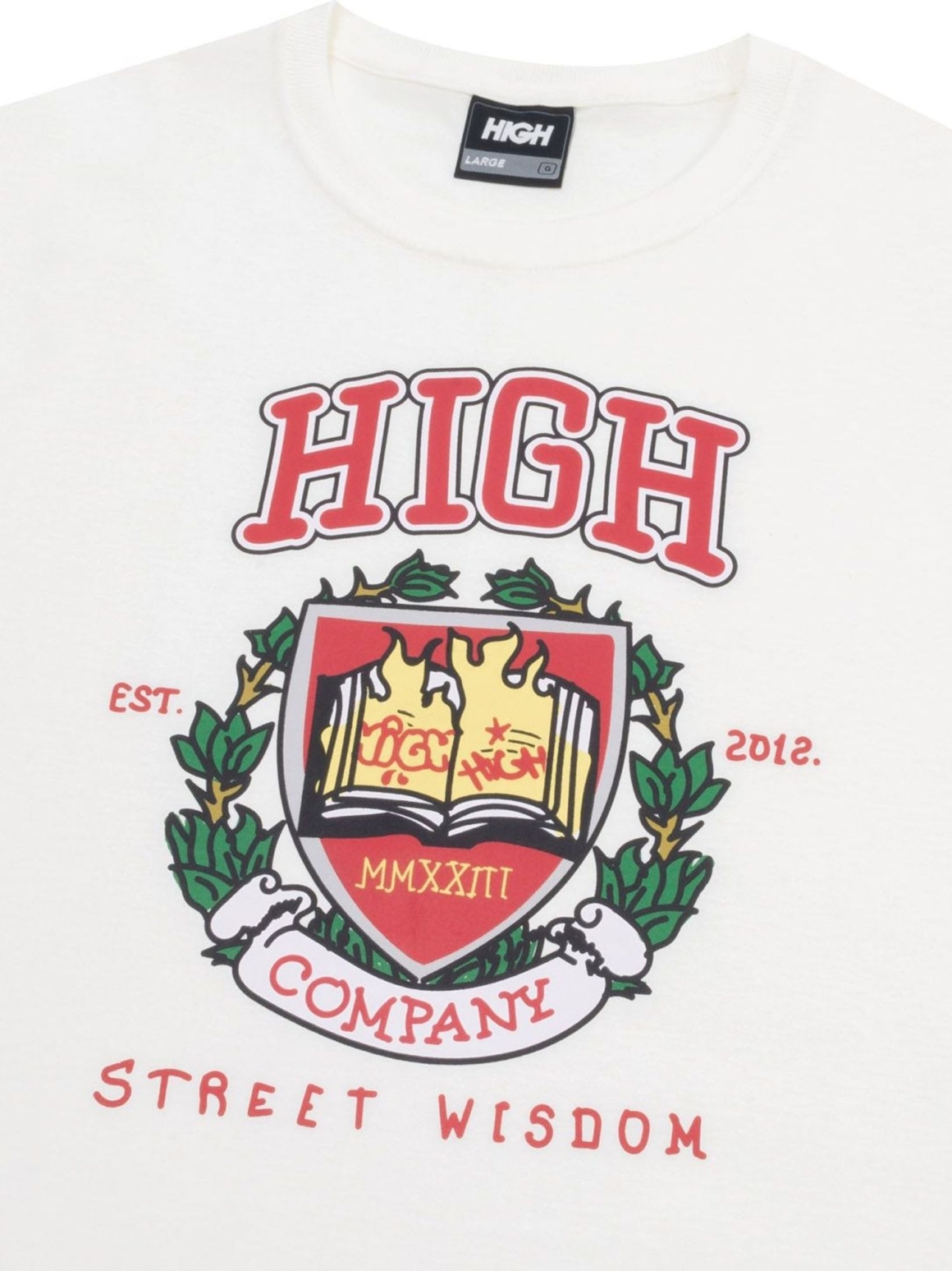 Imagem de: Camiseta High Company University Branca