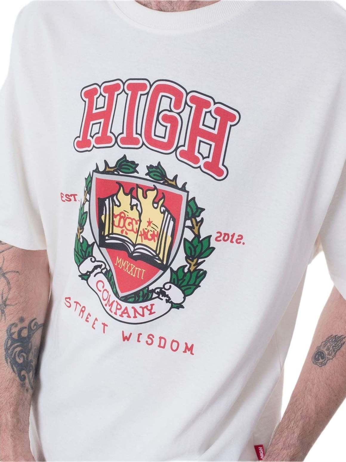 Imagem de: Camiseta High Company University Branca