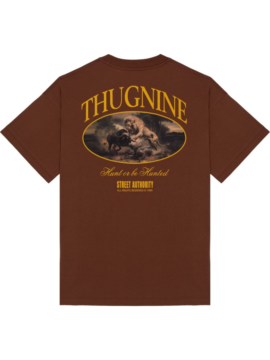 Imagem de: Camiseta Thug Nine The Hunt Marrom