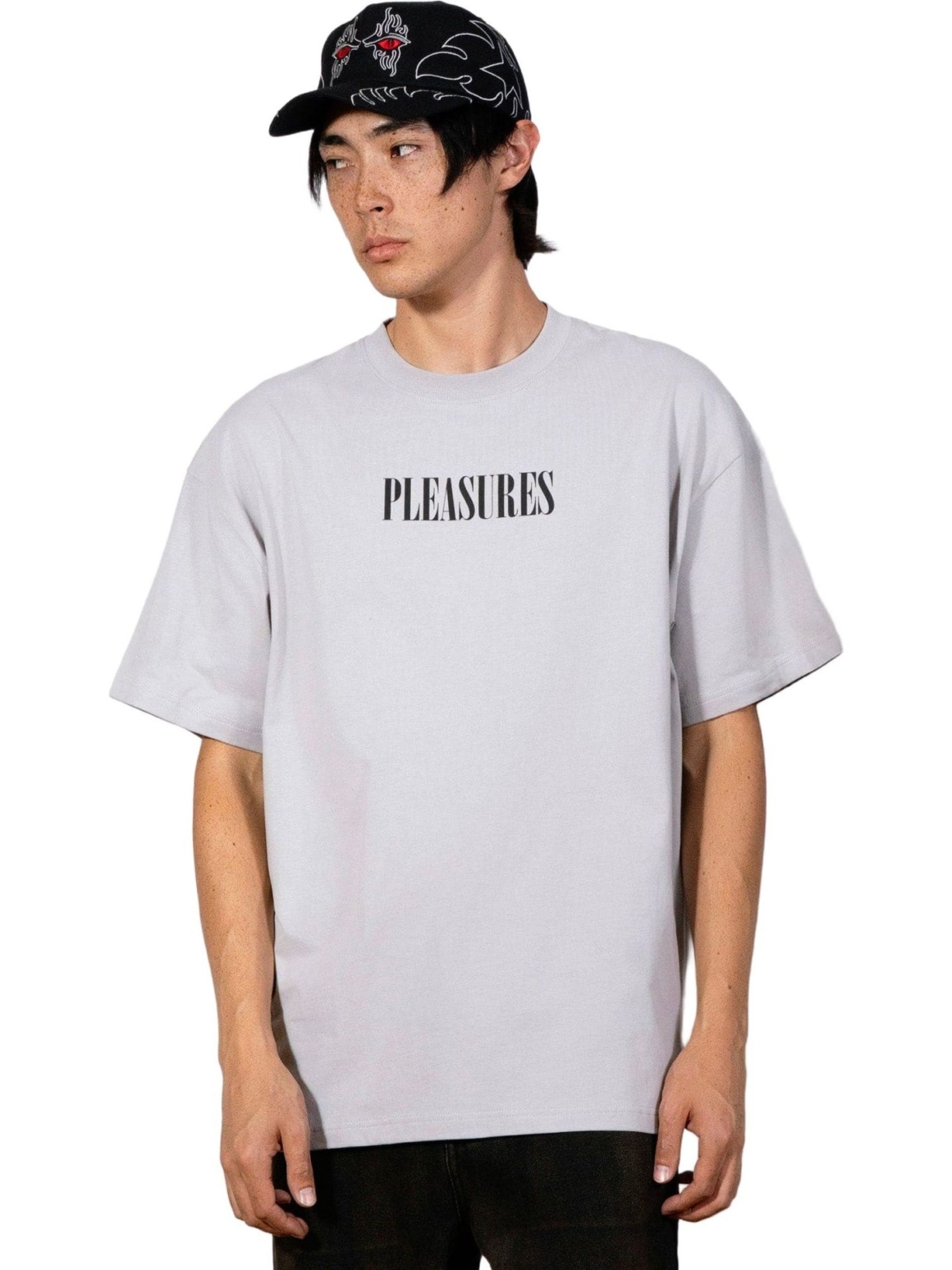 Imagem de: Camiseta PLEASURES Exhibition Cinza