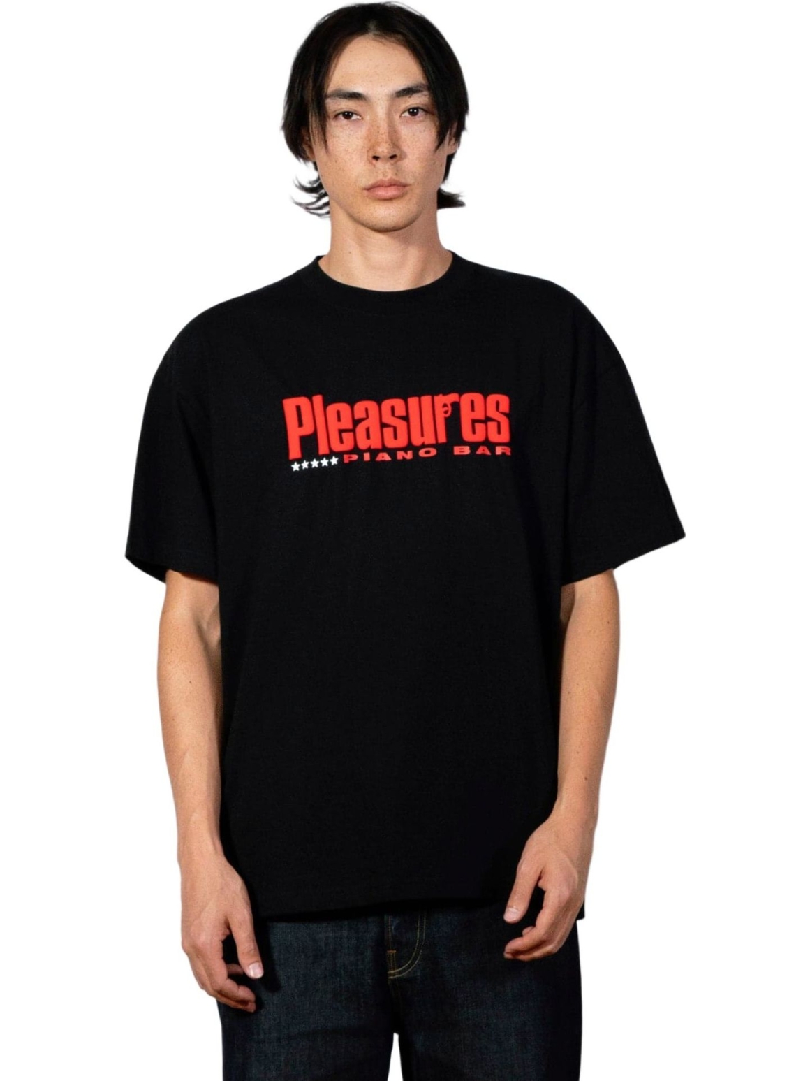 Imagem de: Camiseta PLEASURES Piano Bar Preta