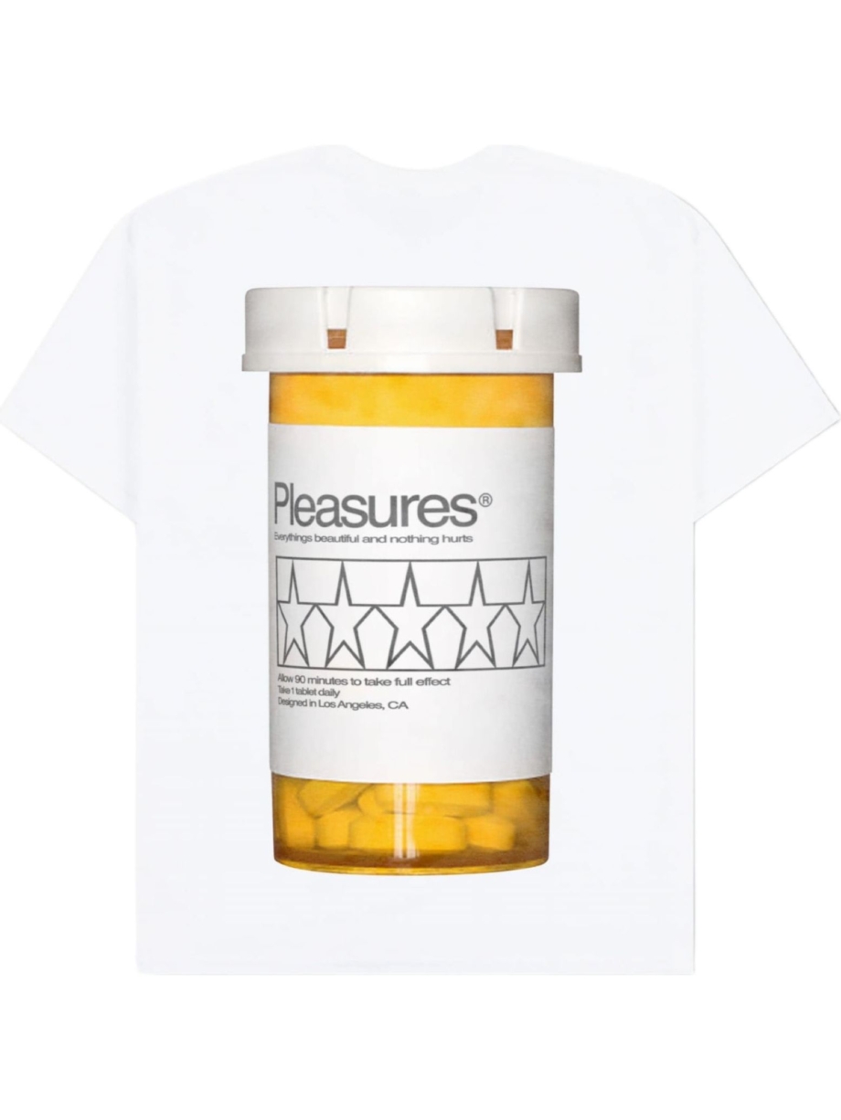 Imagem de: Camiseta PLEASURES Supplements Preta