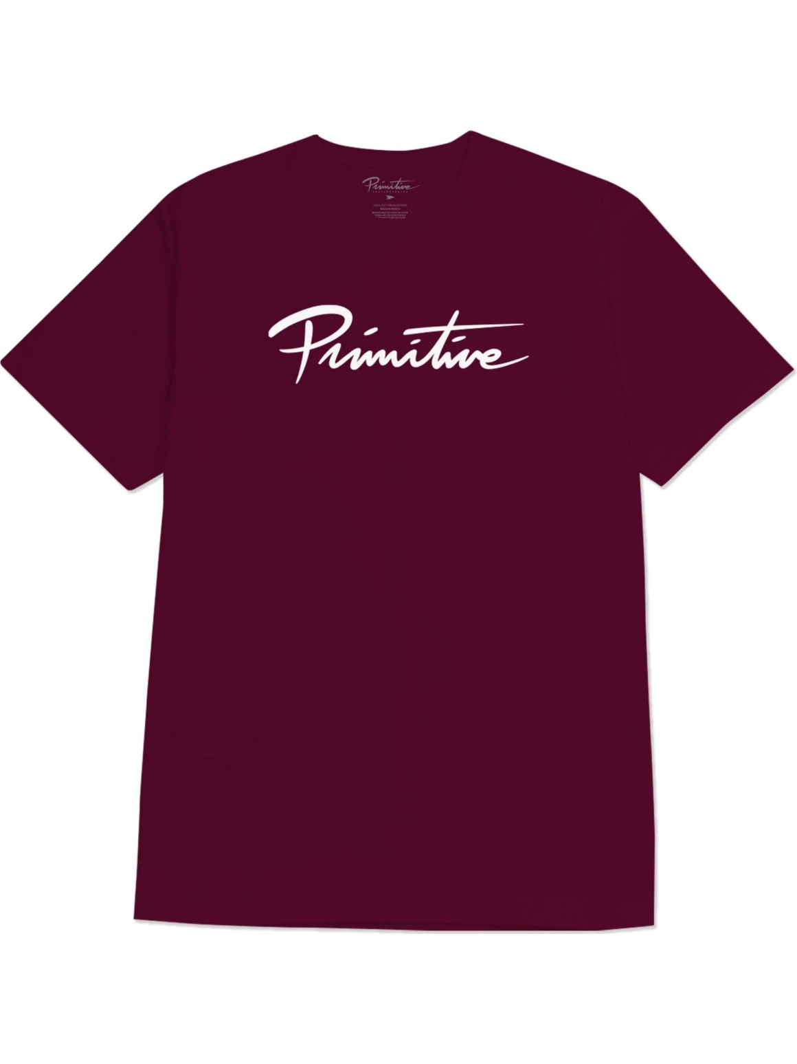 Imagem de: Camiseta Primitive Nuevo Script Boxy Vinho