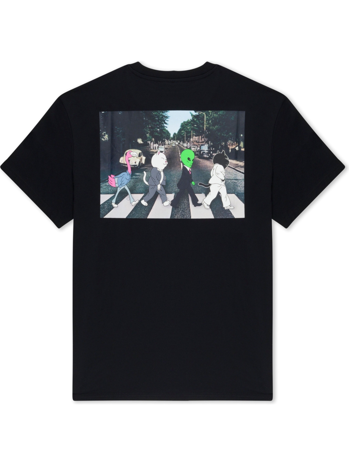 Imagem de: Camiseta RIPNDIP Crosswalk Preta