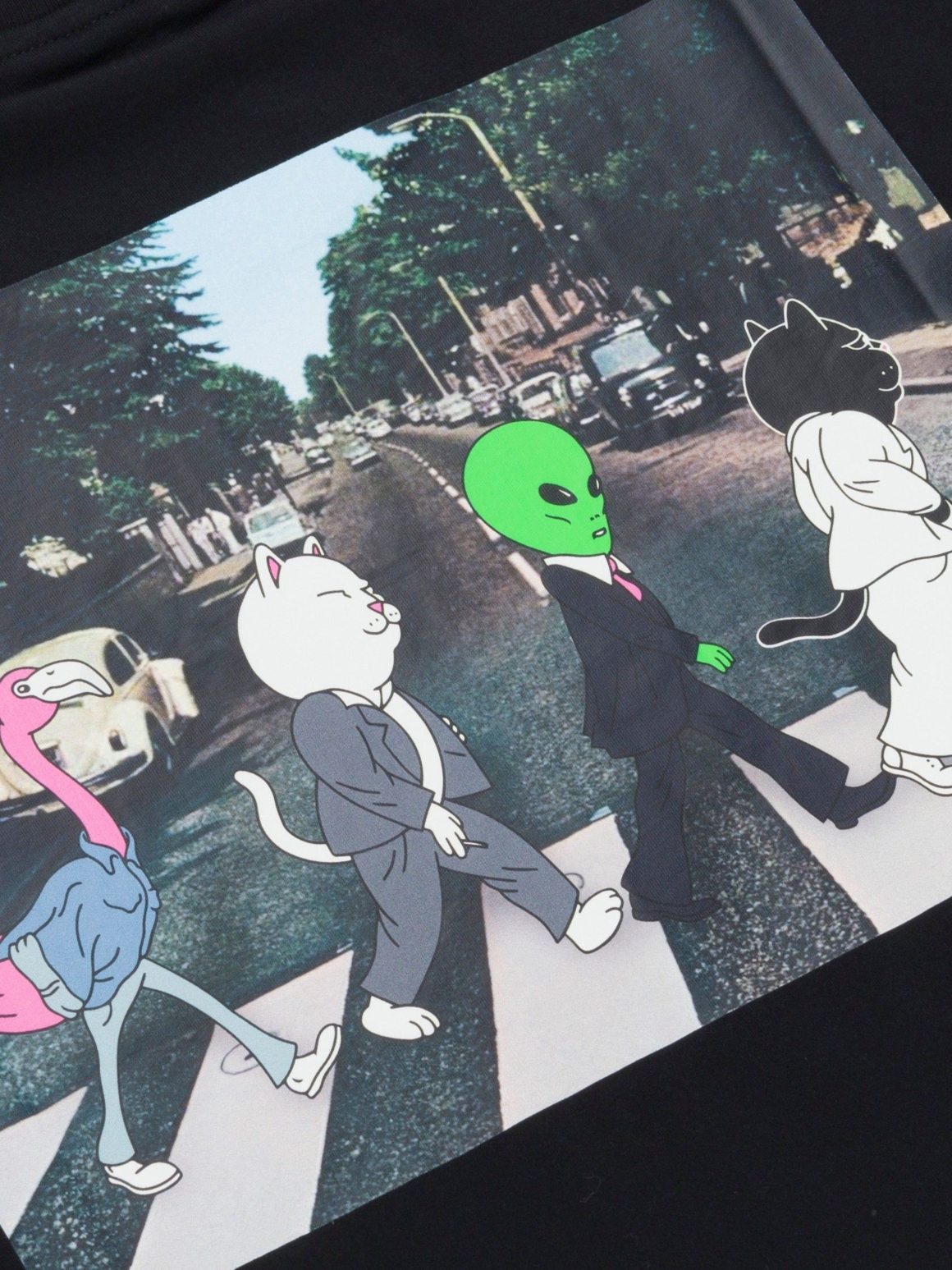 Imagem de: Camiseta RIPNDIP Crosswalk Preta