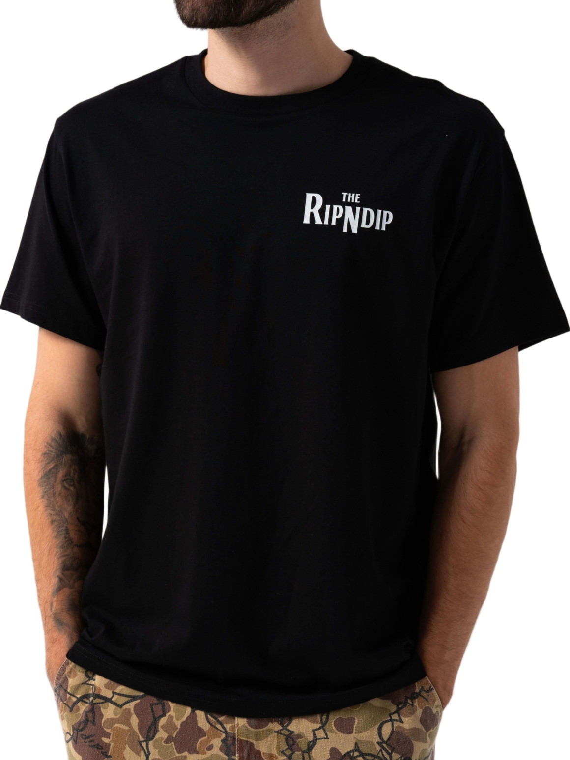 Imagem de: Camiseta RIPNDIP Crosswalk Preta