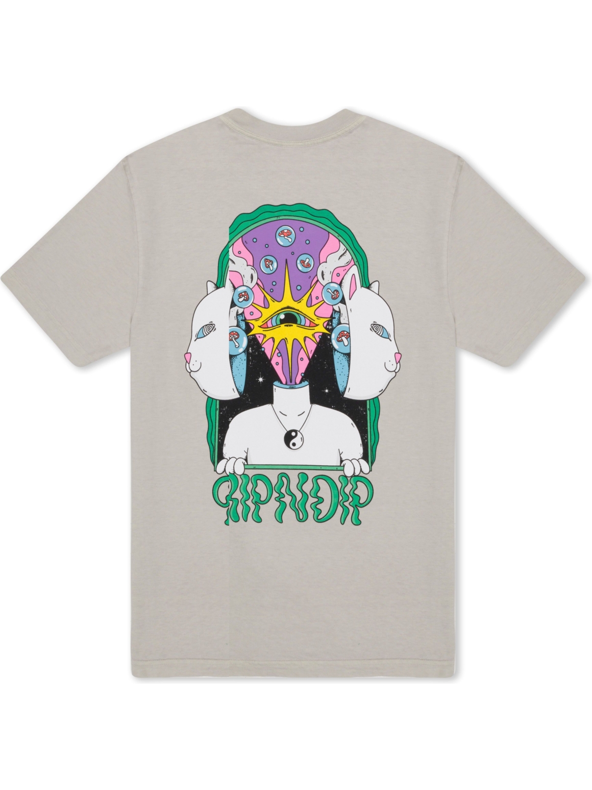 Imagem de: Camiseta RIPNDIP Mind Games Areia