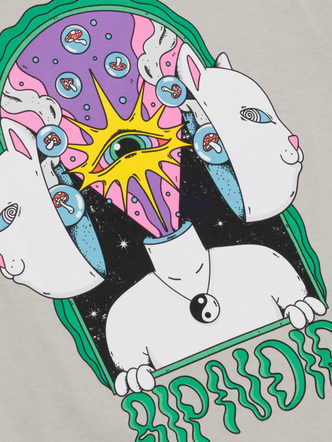 Imagem de: Camiseta RIPNDIP Mind Games Areia