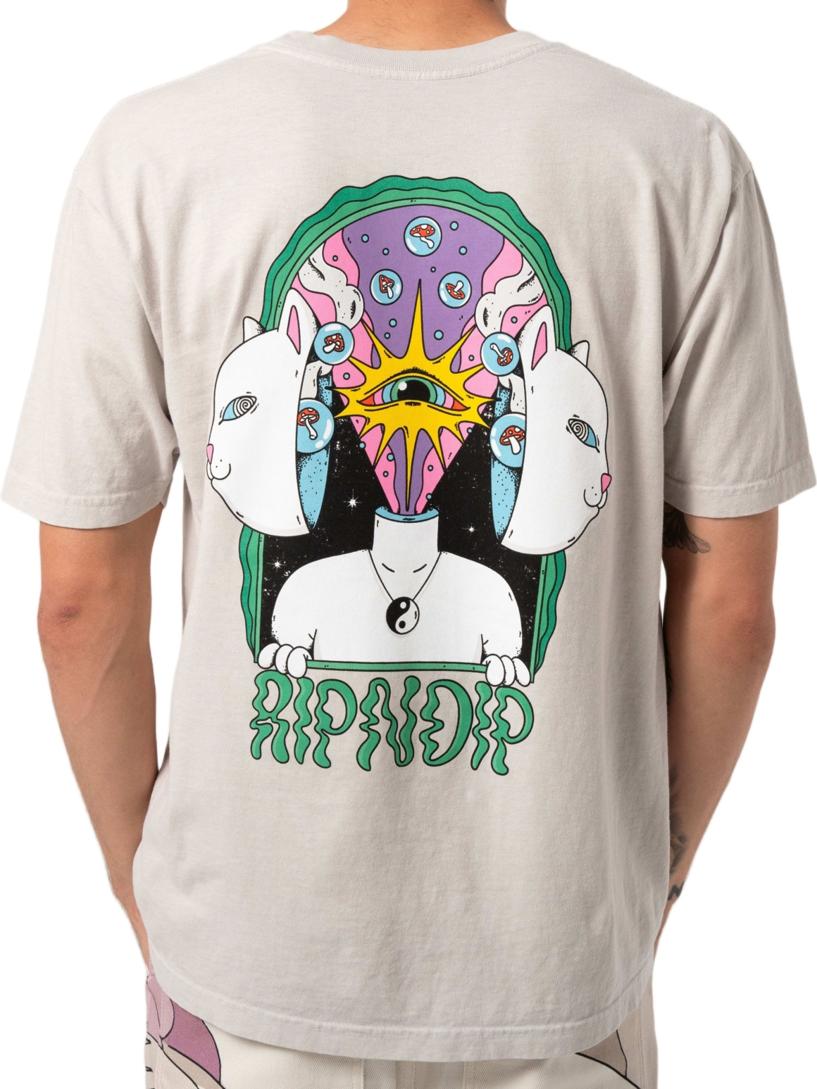 Imagem de: Camiseta RIPNDIP Mind Games Areia
