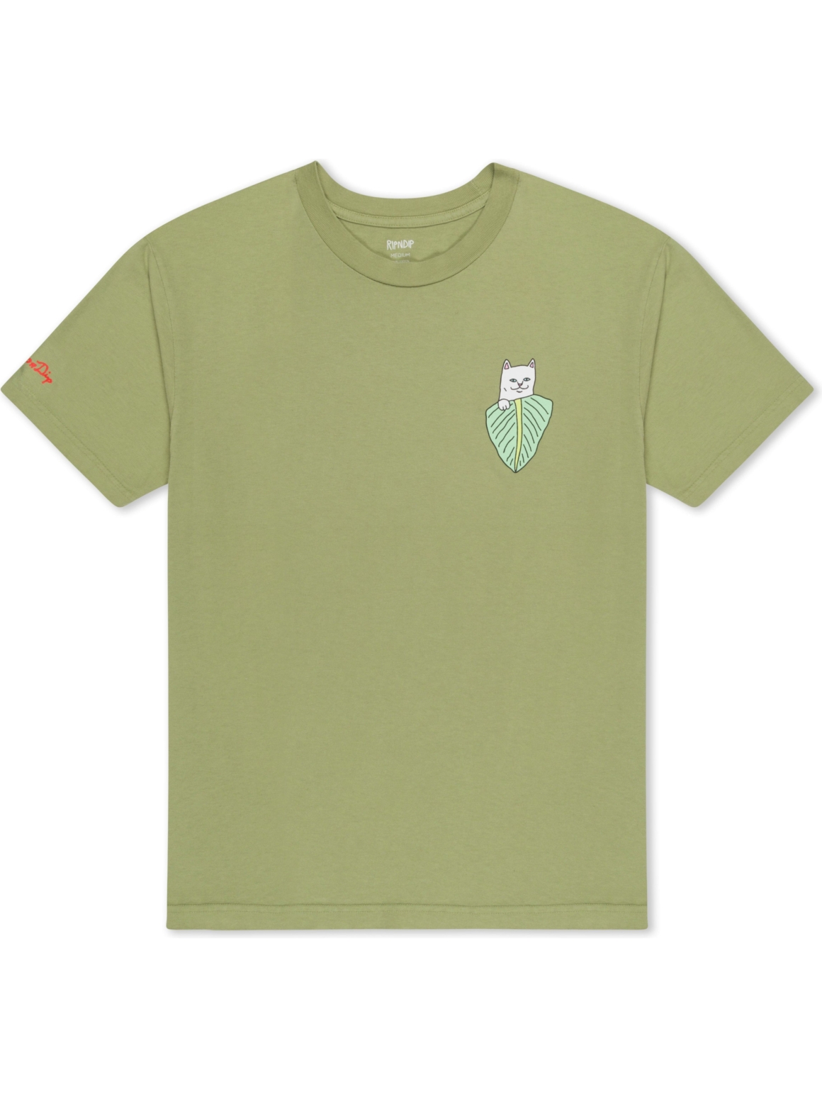 Imagem de: Camiseta RIPNDIP Nermal Portrait Verde