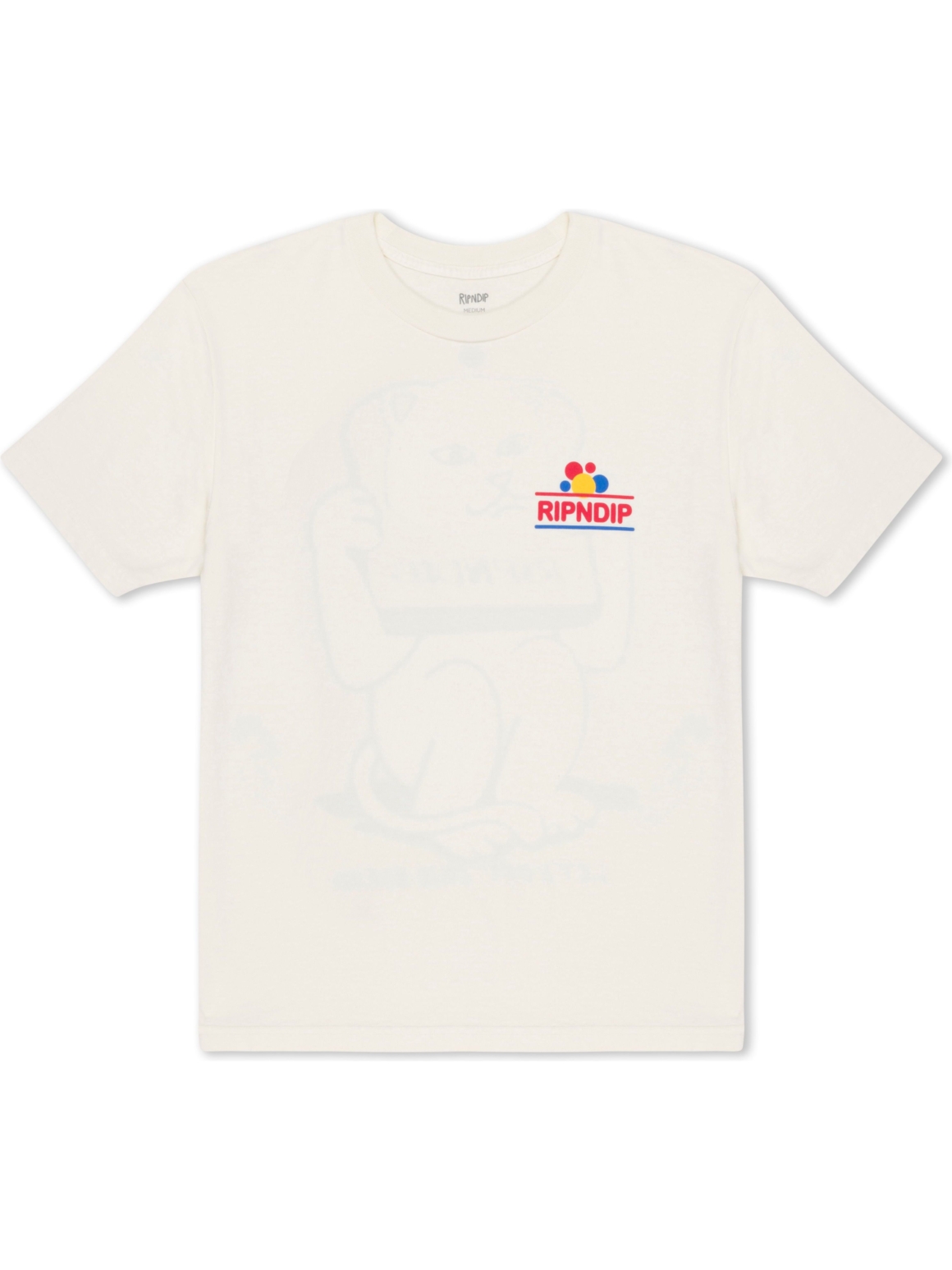 Imagem de: Camiseta RIPNDIP Wonder Nerm Off White