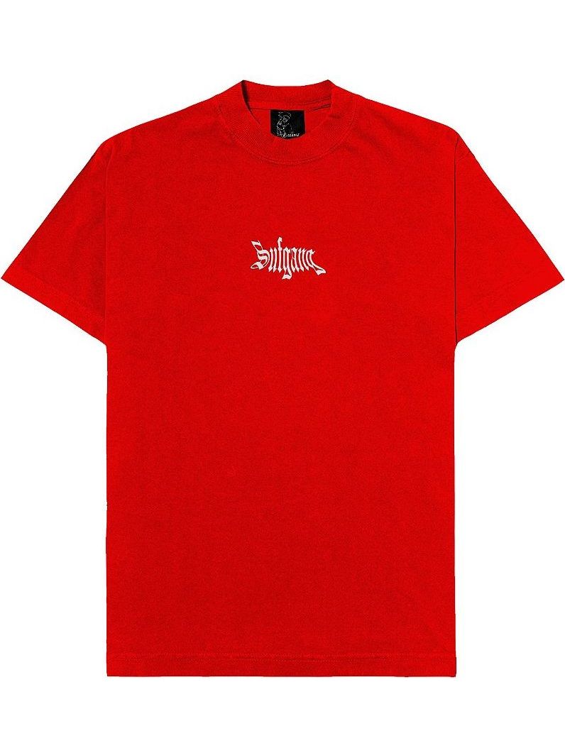 Imagem de: Camiseta SufGang Basic Logo Vermelha