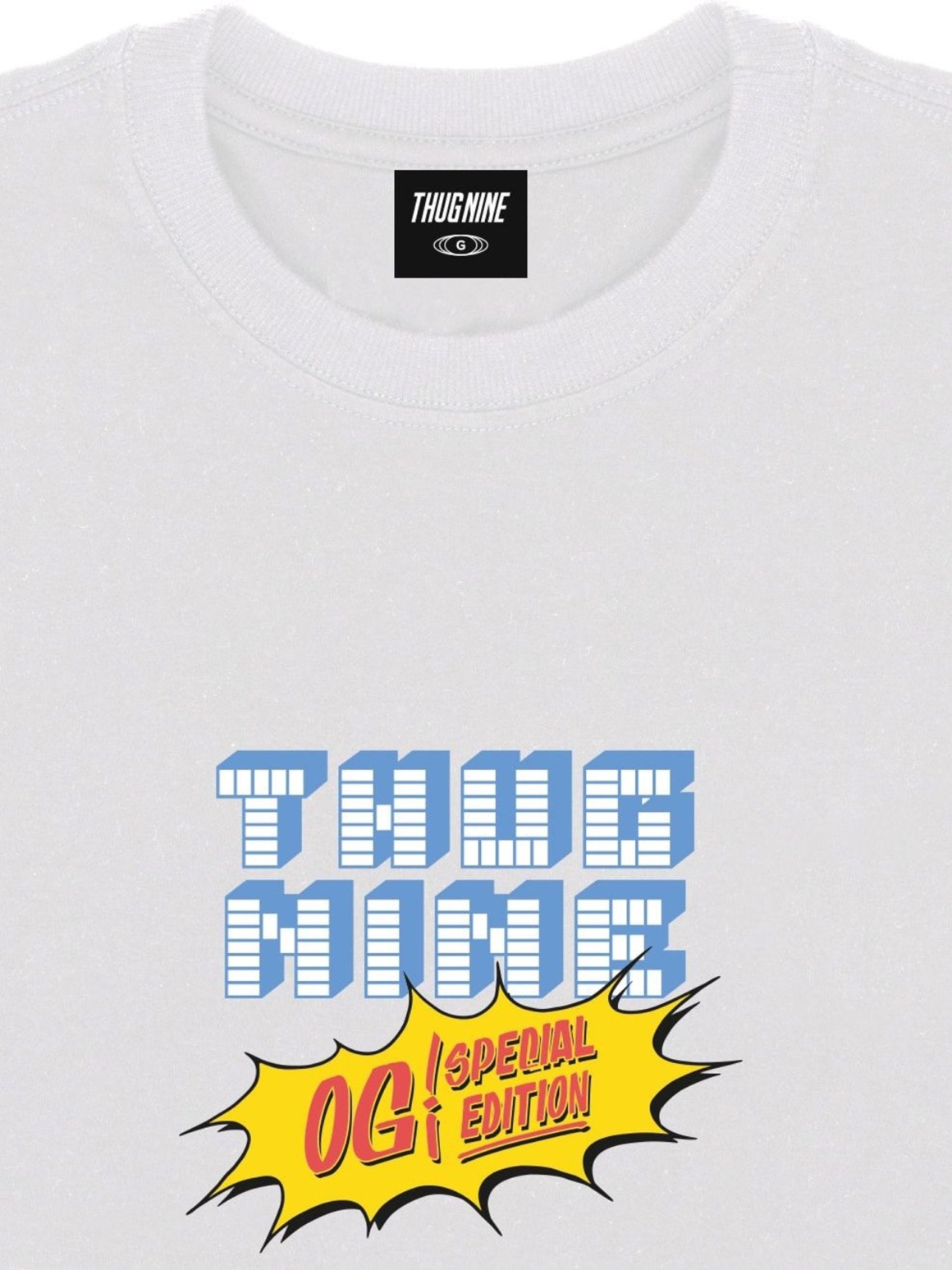Imagem de: Camiseta Thug Nine Pez Branca