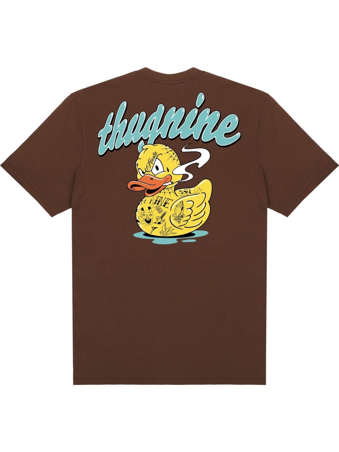 Imagem de: Camiseta Thug Nine Ruber Duck Marrom
