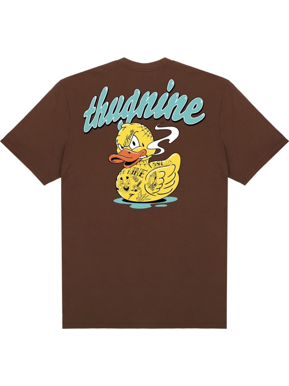 Imagem de: Camiseta Thug Nine Ruber Duck Marrom