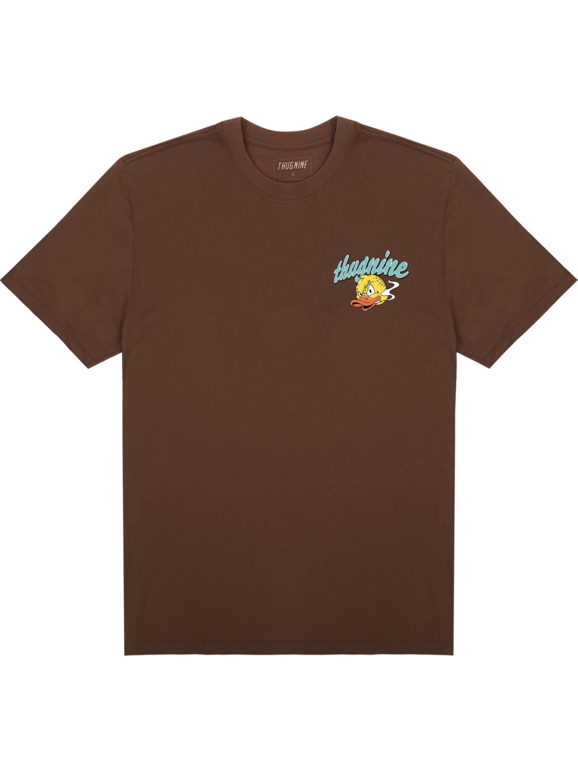 Imagem de: Camiseta Thug Nine Ruber Duck Marrom