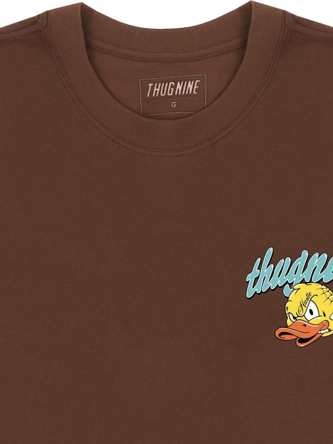 Imagem de: Camiseta Thug Nine Ruber Duck Marrom