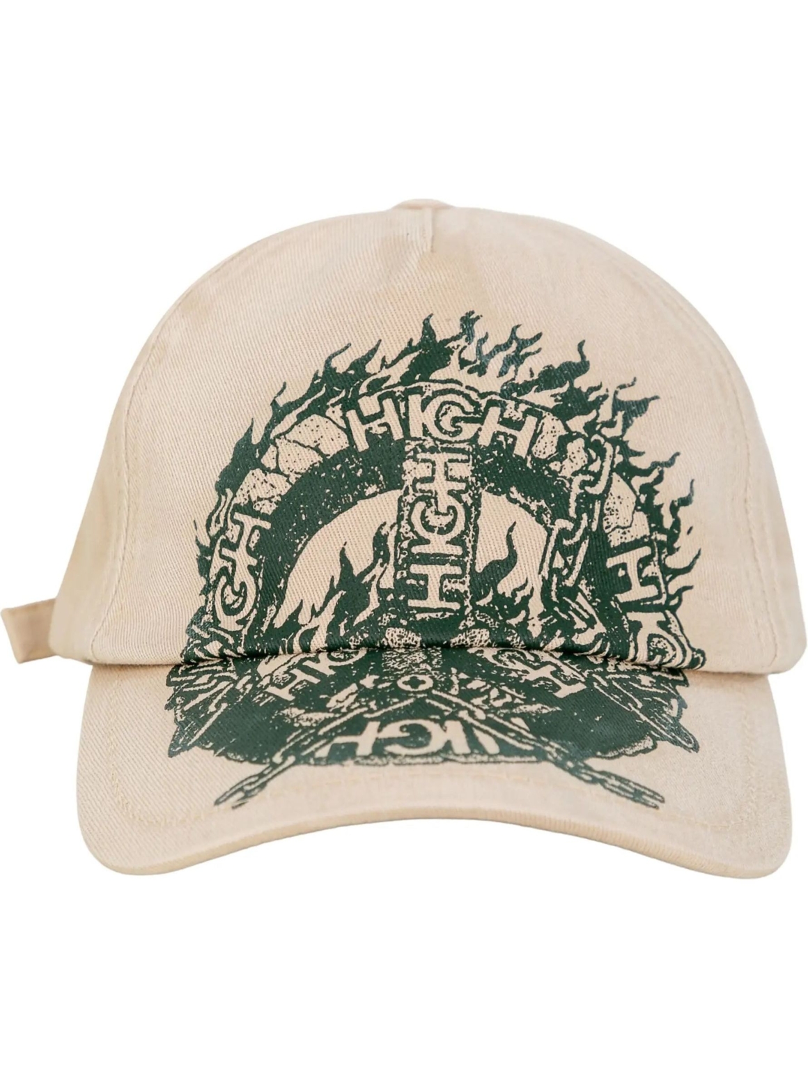 Imagem de: Boné High Company 6 Panel Chain Bege