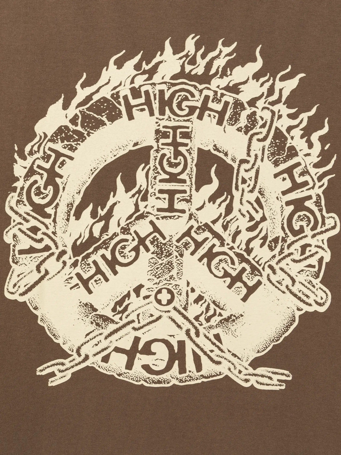 Imagem de: Camiseta High Company Chain Marrom