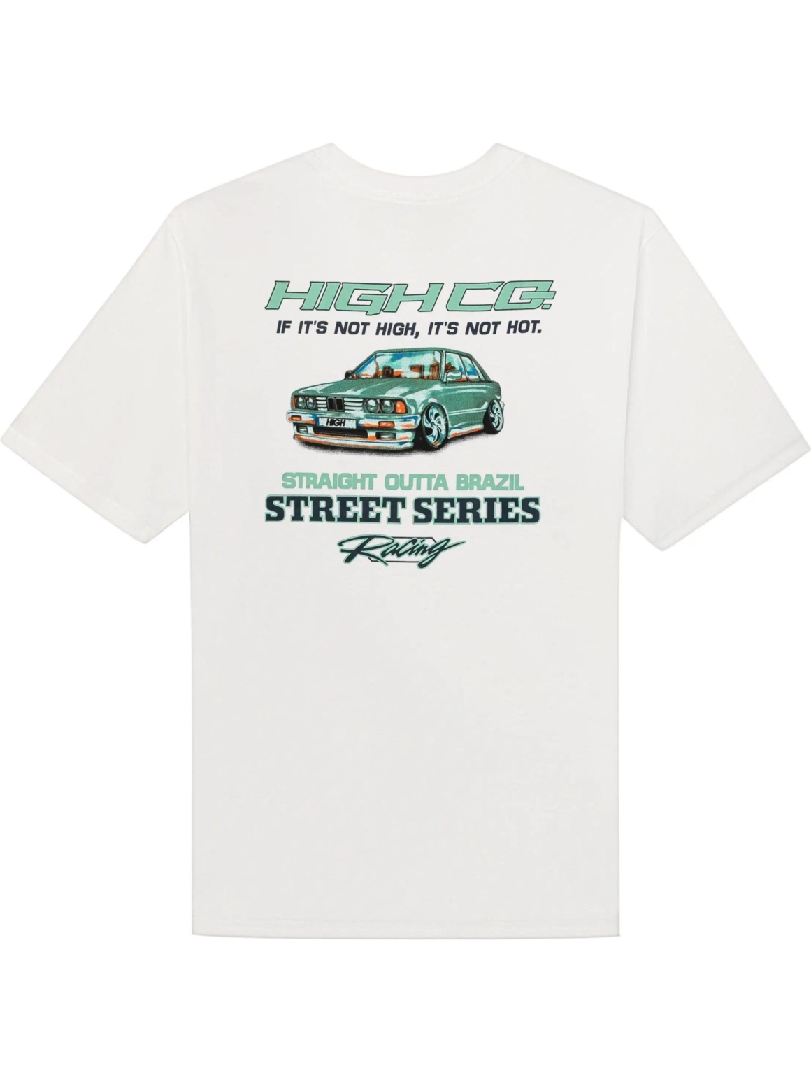 Imagem de: Camiseta High Company Street Racing Branca