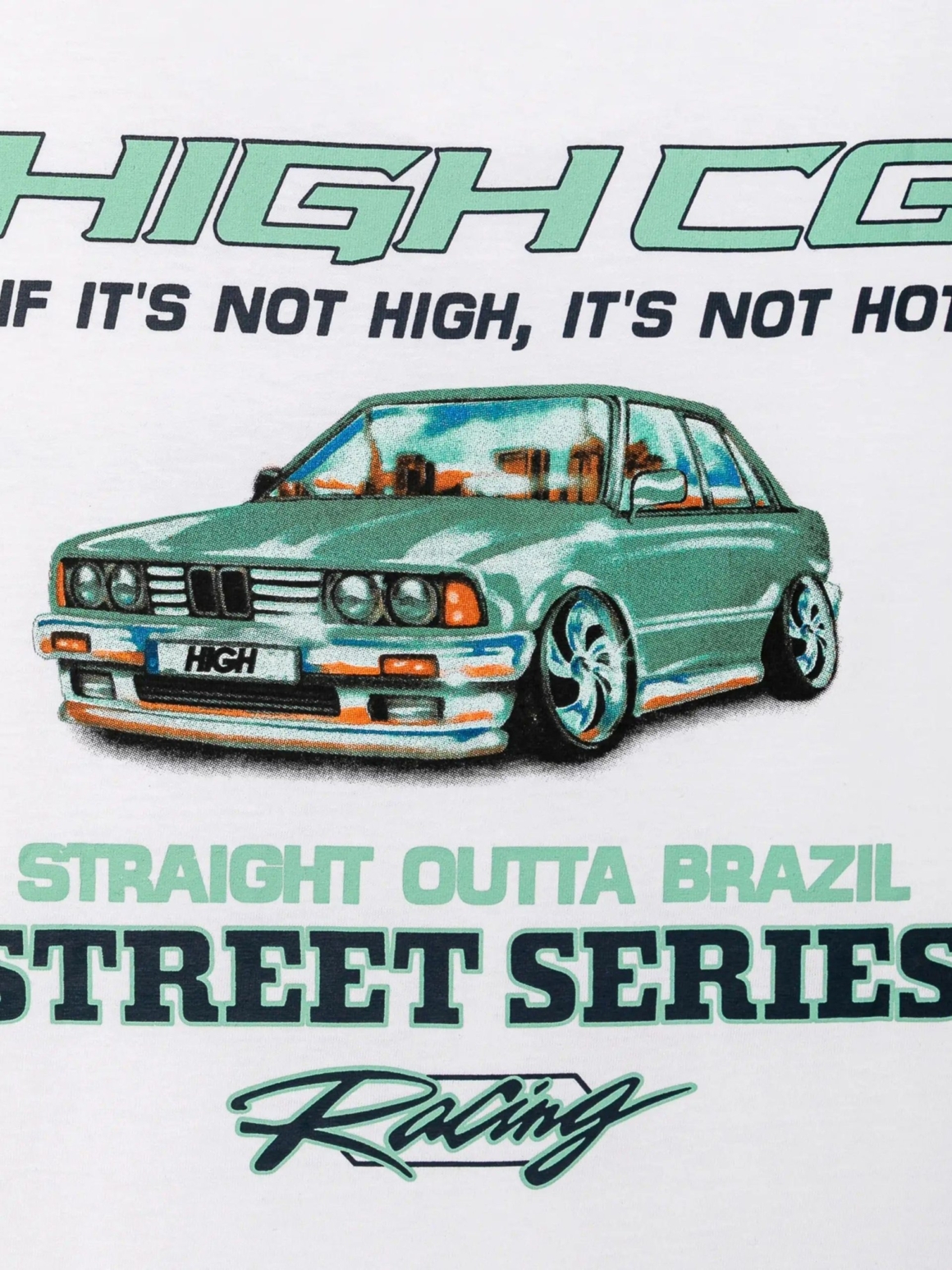 Imagem de: Camiseta High Company Street Racing Branca