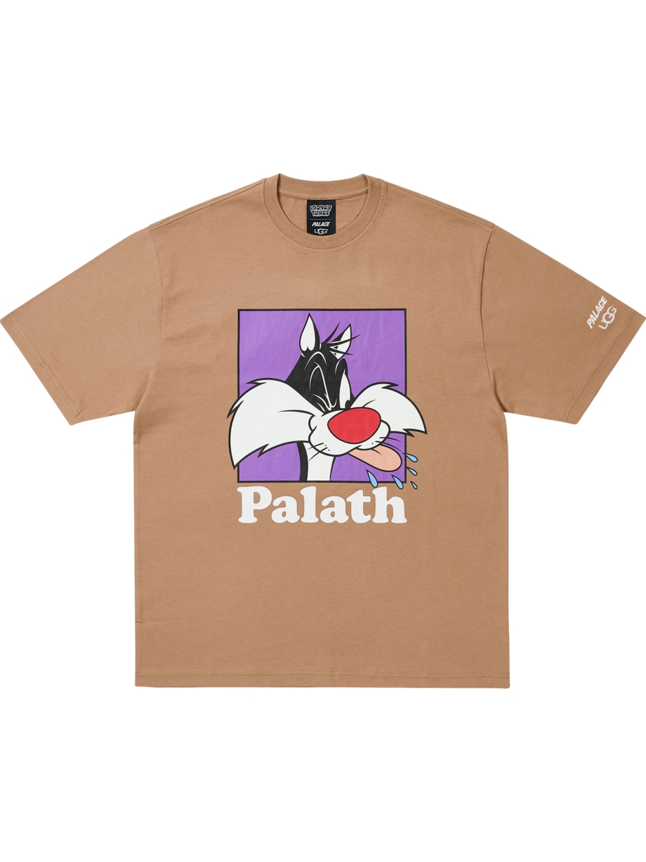Imagem de: Camiseta Palace UGG Looney Tunes Castanho
