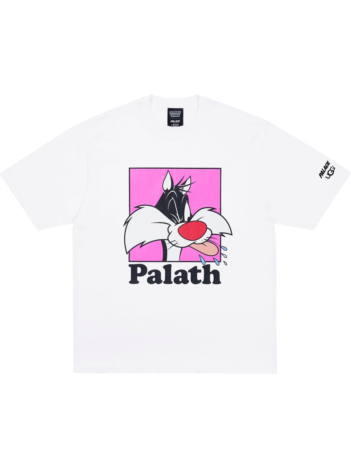 Imagem de: Camiseta Palace UGG Looney Tunes Branca
