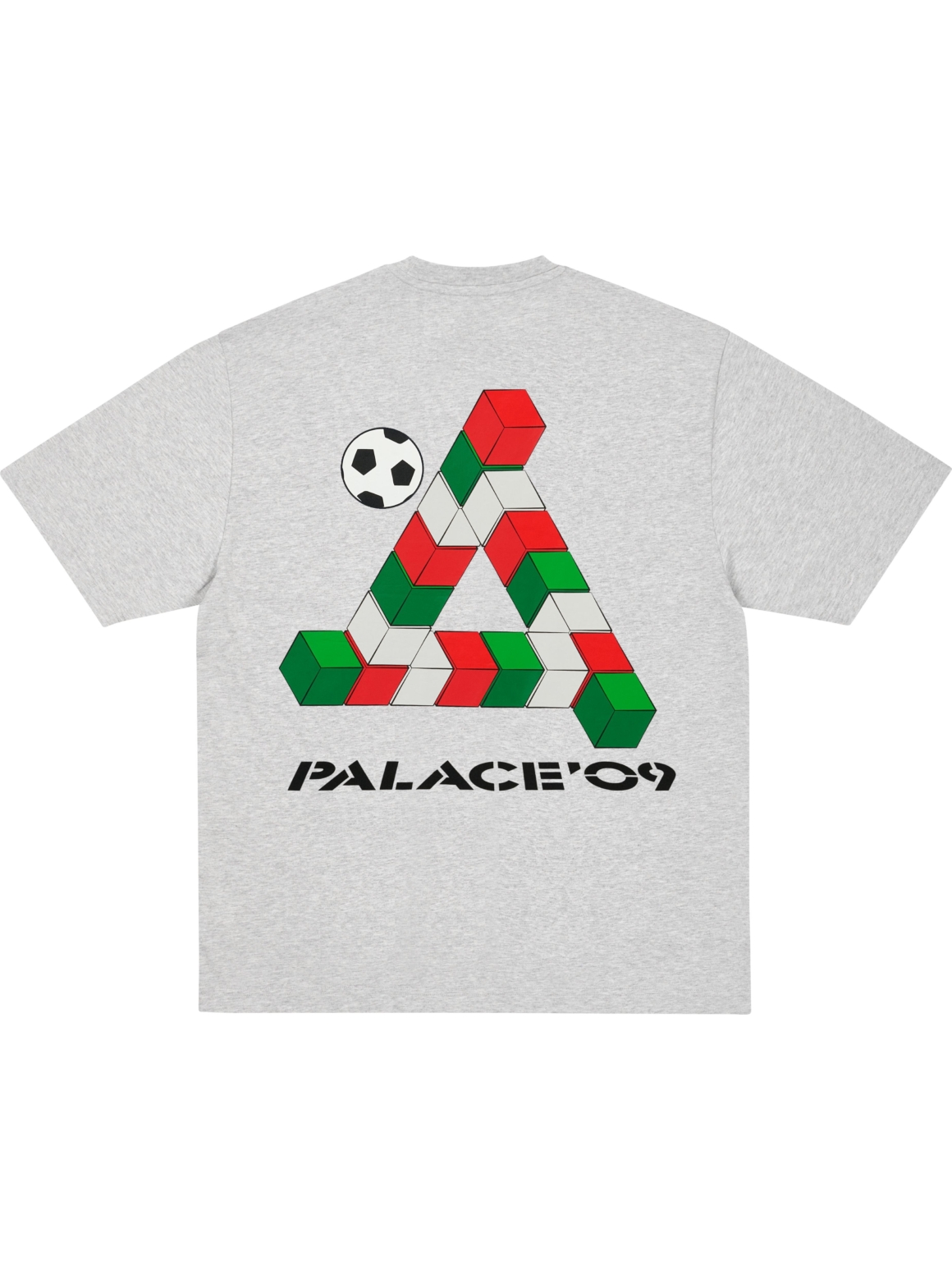Imagem de: Camiseta Palace 09 Tri-Ferg Cinza Mescla