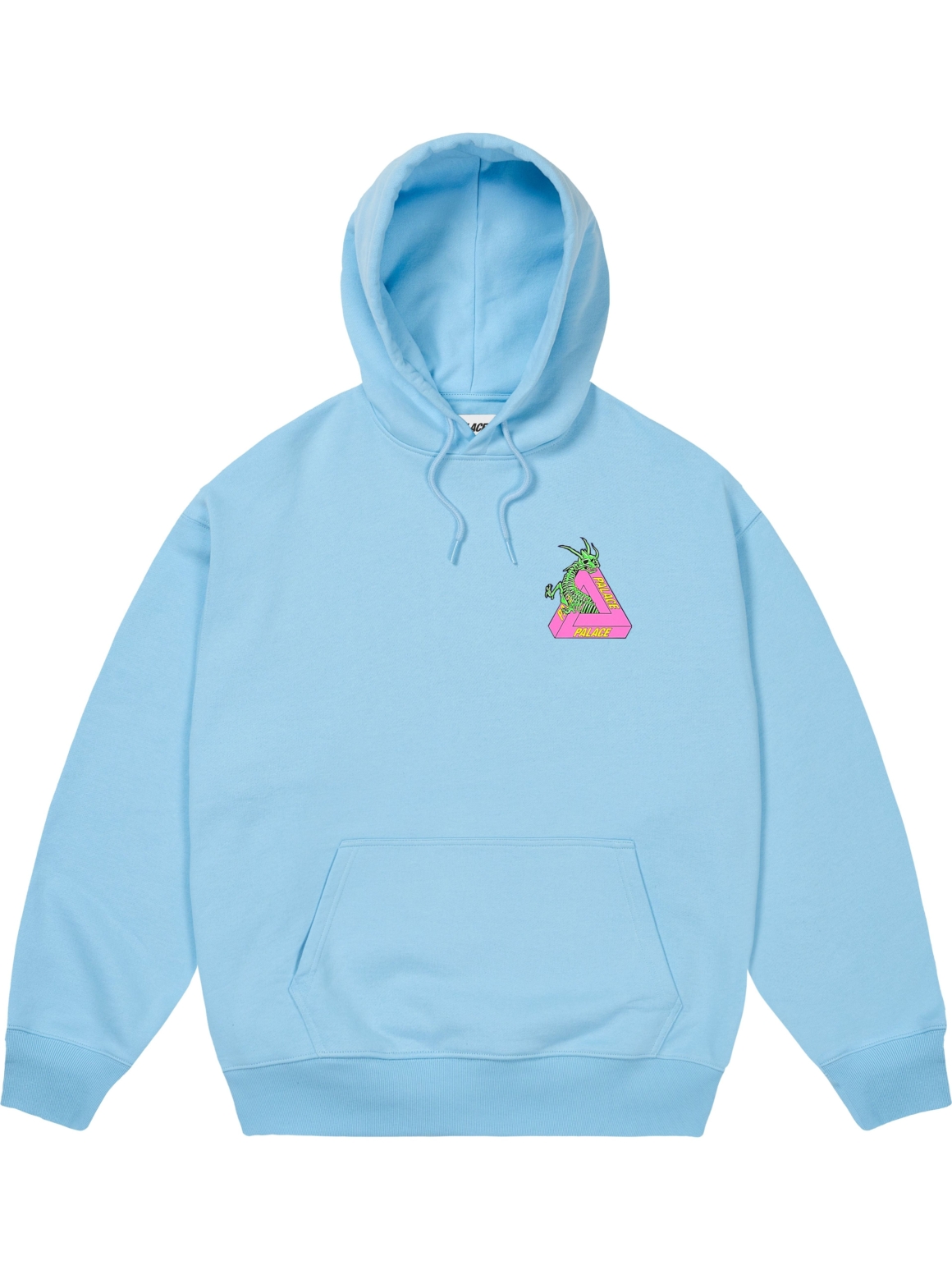 Imagem de: Moletom Palace Dragon Bones Tri Hood Azul Skyline