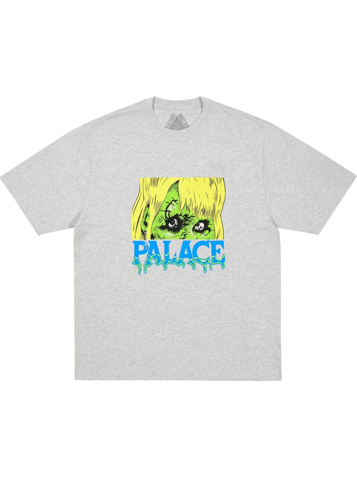 Imagem de: Camiseta Palace Skateboards Ghoul Cinza Mescla