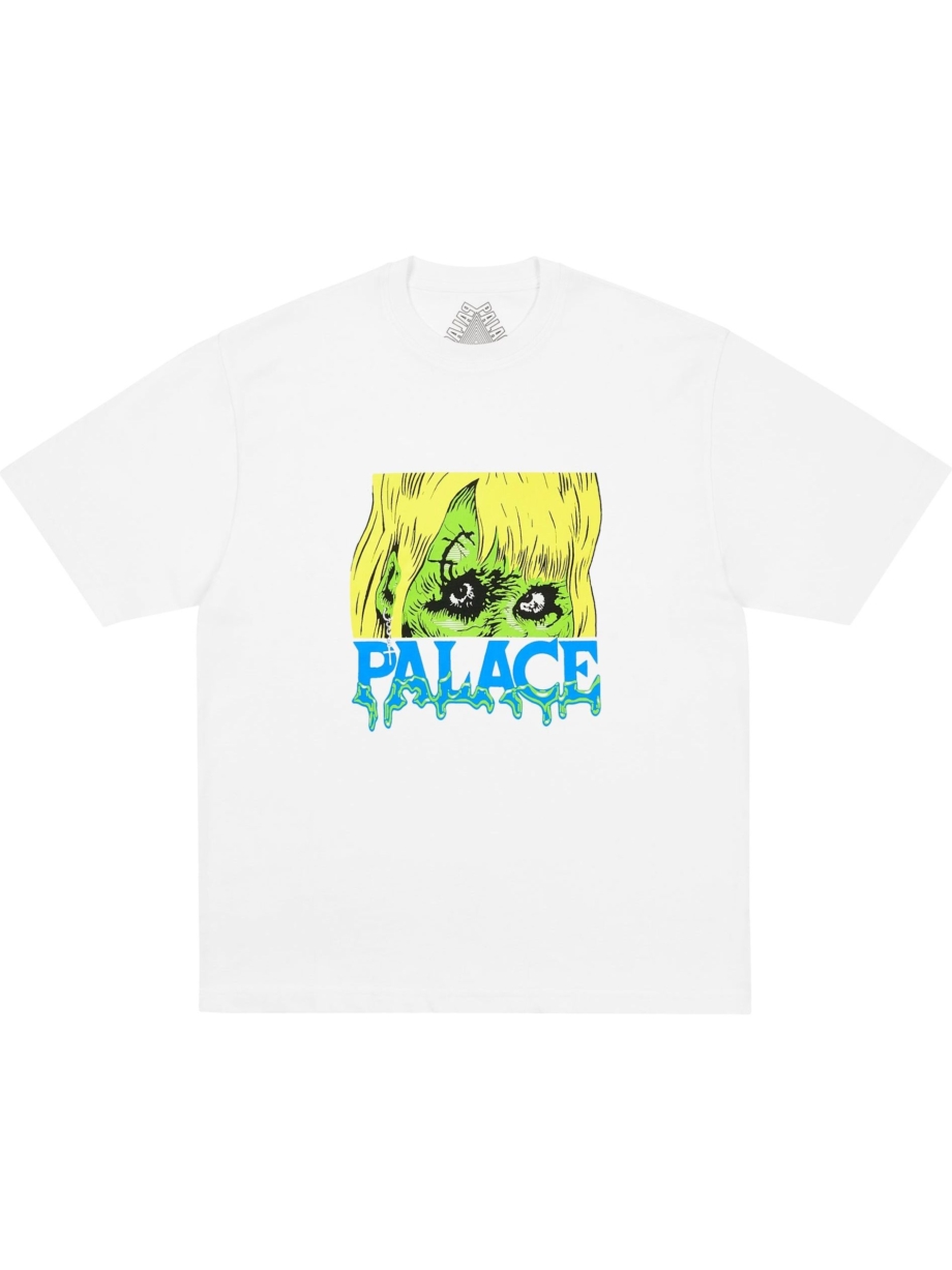 Imagem de: Camiseta Palace Skateboards Ghoul Branca