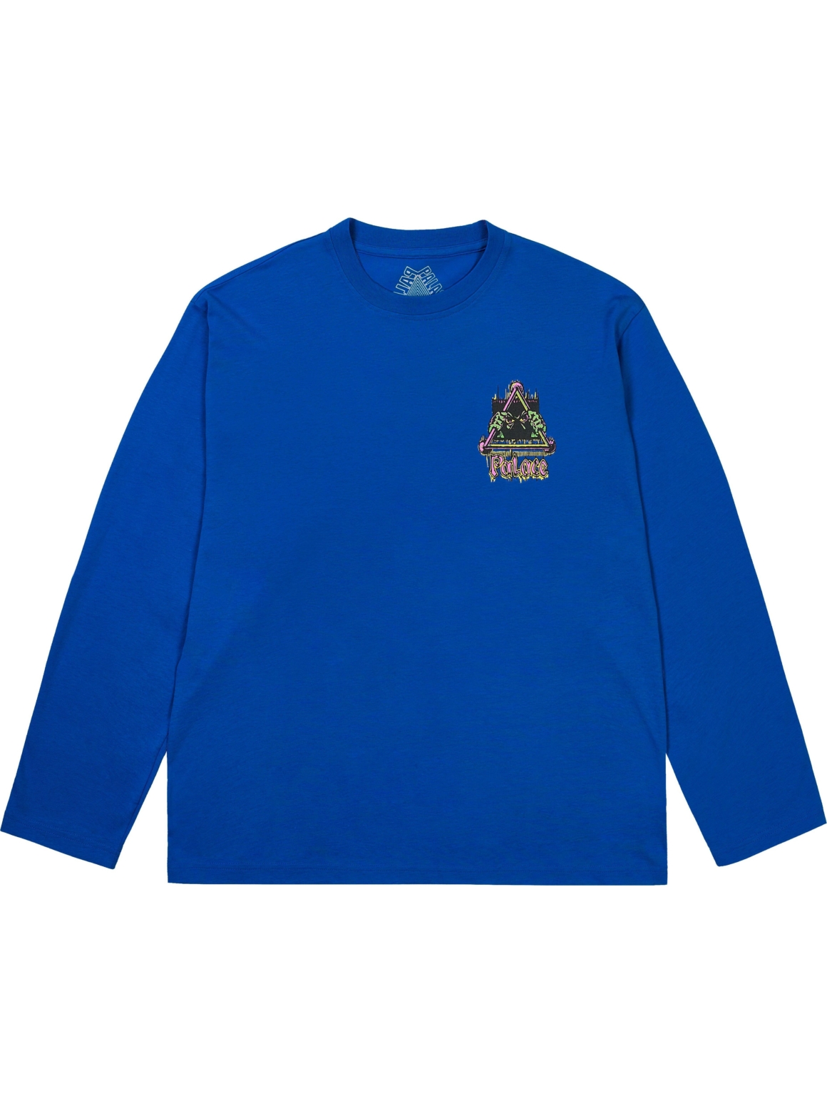 Imagem de: Camiseta Manga Longa Palace Skateboards Lock In Azul