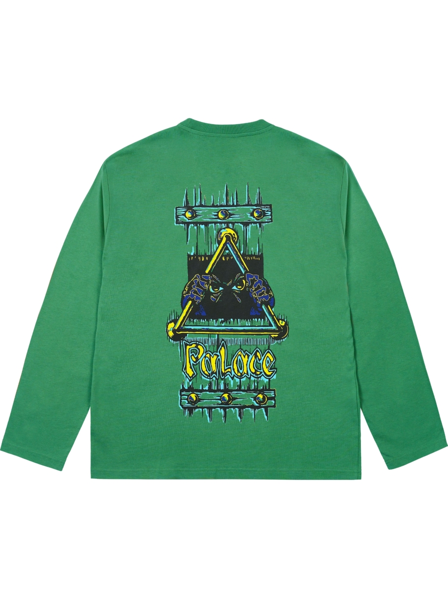 Imagem de: Camiseta Manga Longa Palace Lock In Verde