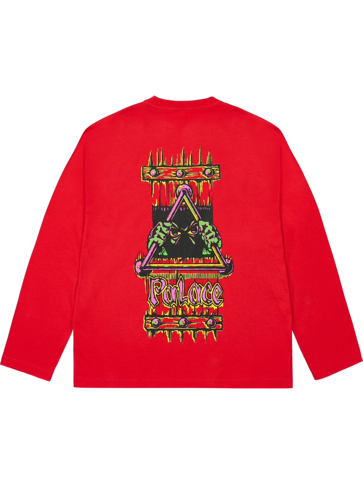 Imagem de: Camiseta Manga Longa Palace Lock In Vermelha