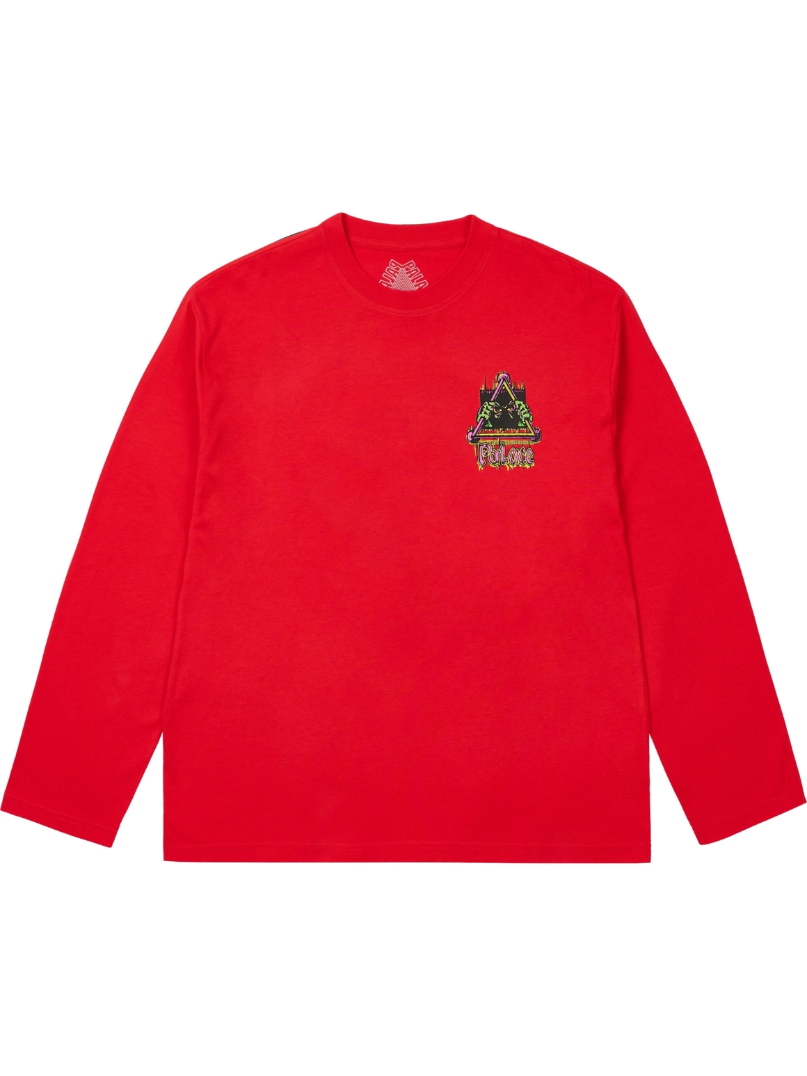 Imagem de: Camiseta Manga Longa Palace Lock In Vermelha