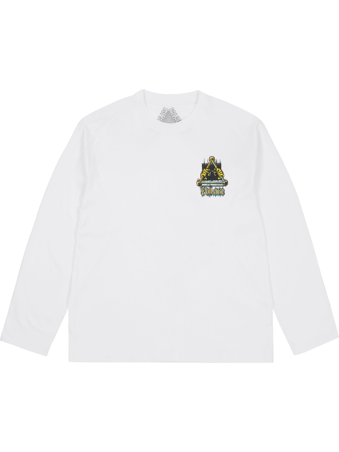 Imagem de: Camiseta Manga Longa Palace Lock In Branca