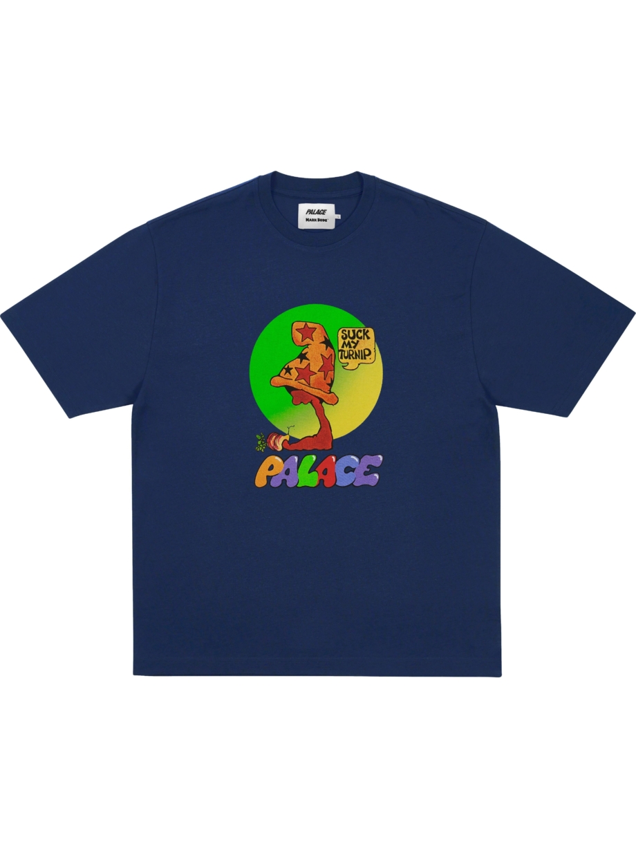 Imagem de: Camiseta Palace Skateboards Mark Bodē Azul Marinho