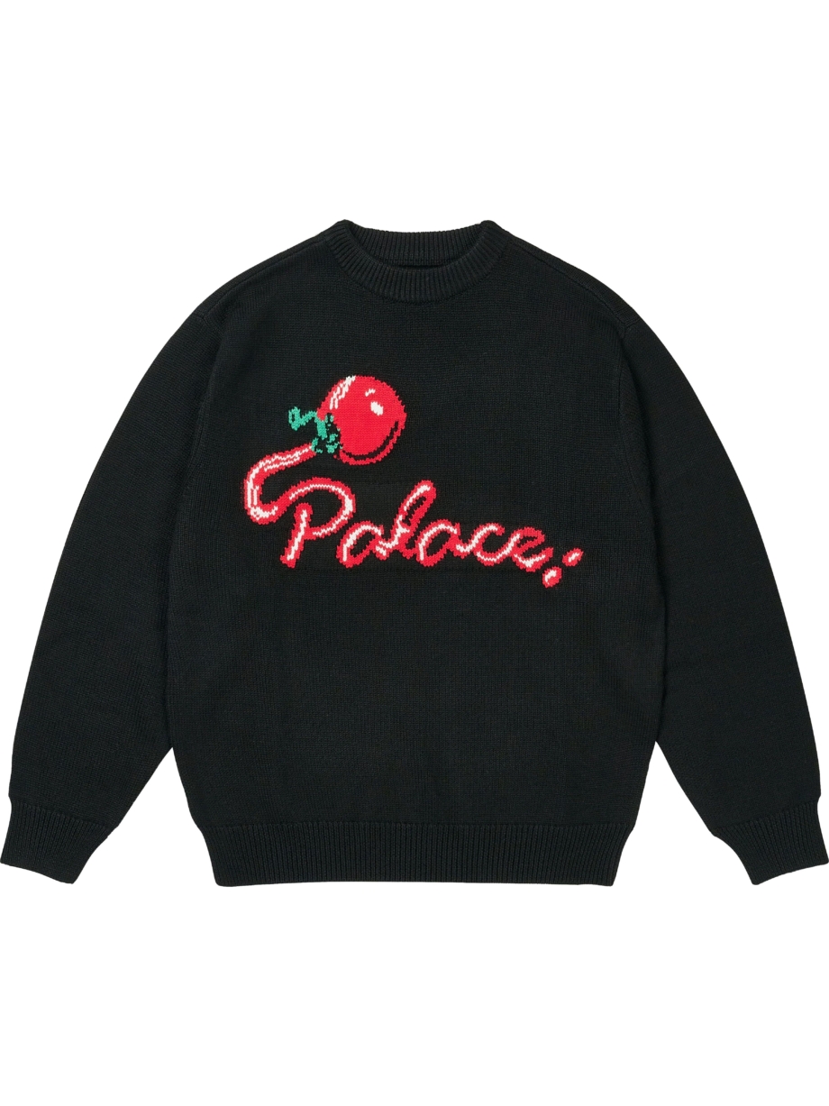Imagem de: Suéter Palace Skateboards Tommy Knit Preto