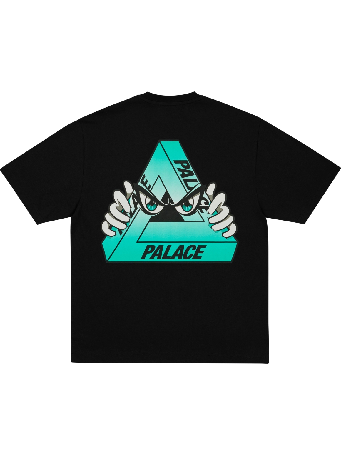 Imagem de: Camiseta Palace Skateboards Tri-Peek Preta