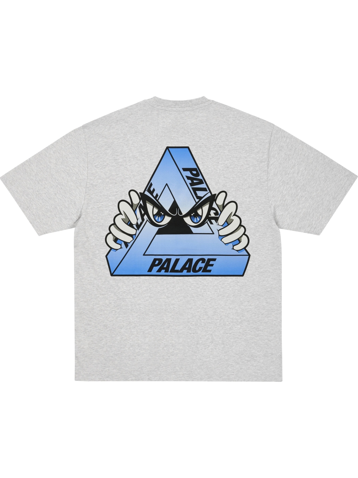 Imagem de: Camiseta Palace Skateboards Tri-Peek Cinza Mescla