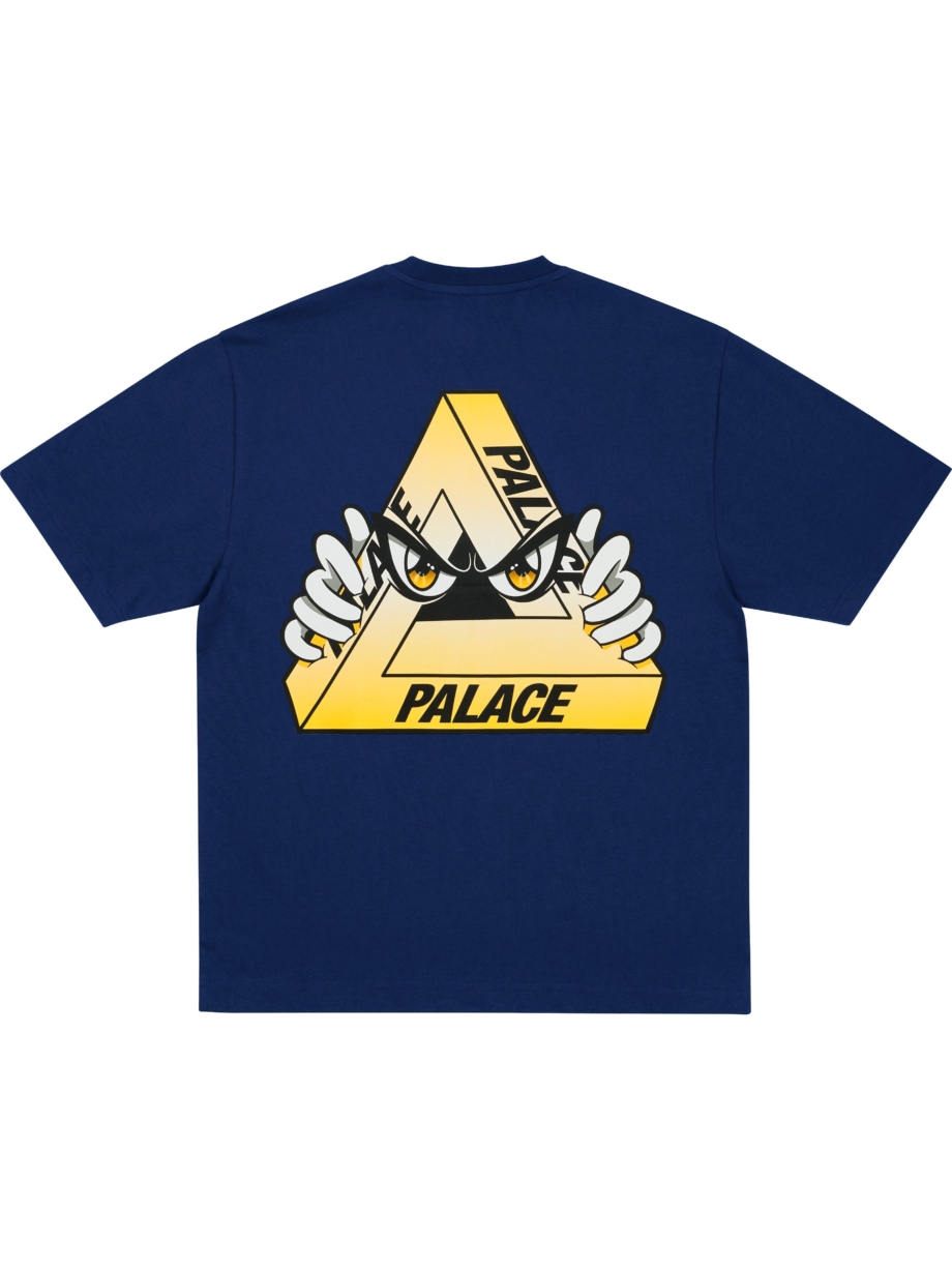 Imagem de: Camiseta Palace Skateboards Tri-Peek Azul Marinho