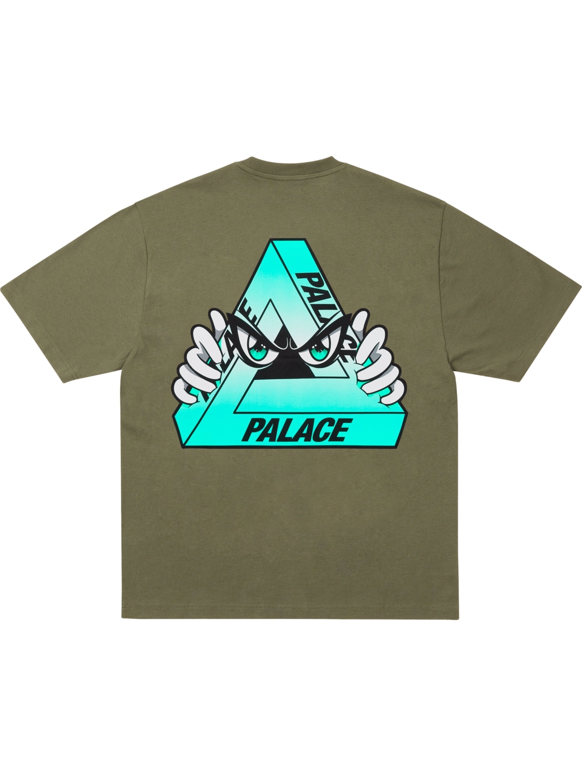 Imagem de: Camiseta Palace Skateboards Tri-Peek Verde Escuro