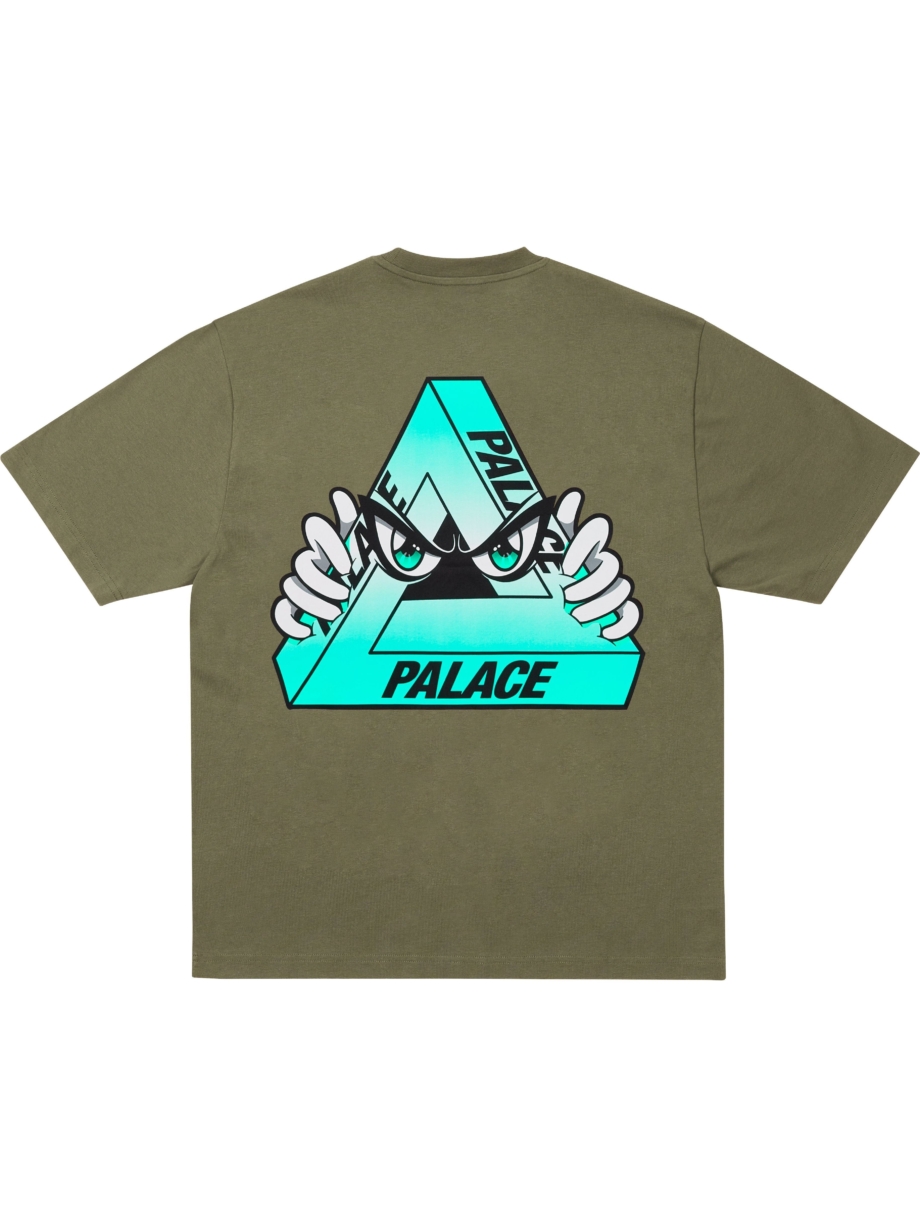 Imagem de: Camiseta Palace Skateboards Tri-Peek Verde Escuro