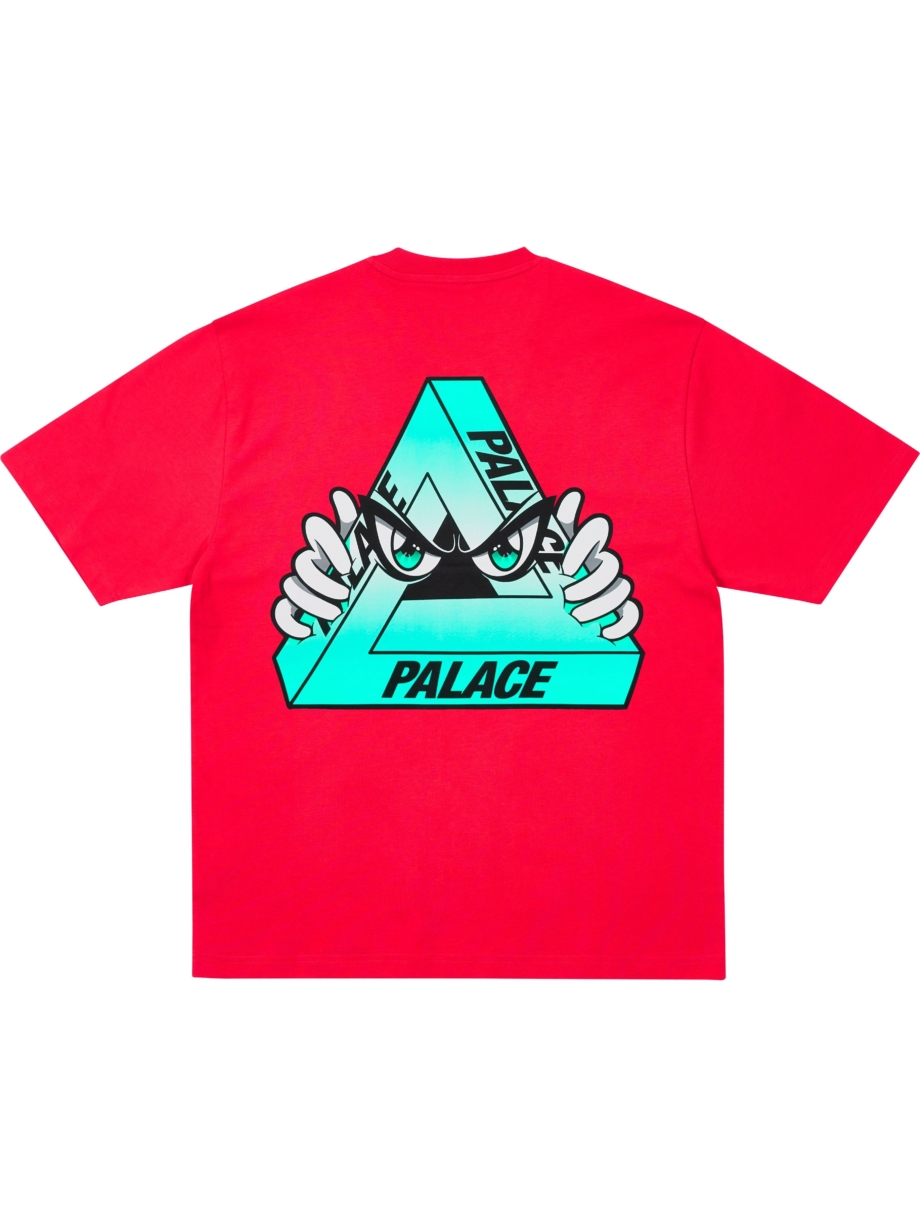 Imagem de: Camiseta Palace Skateboards Tri-Peek Vermelha